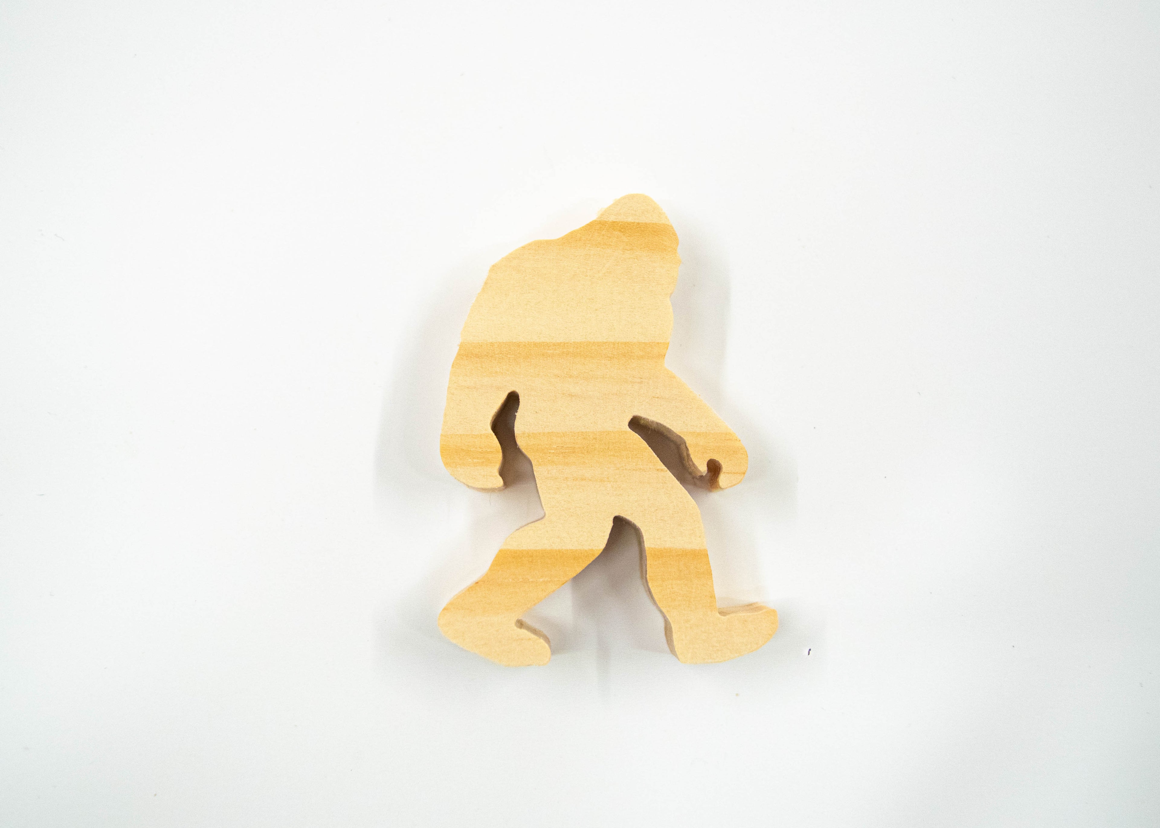 DIY Sasquatch Refrigerator Magnets - Set of 3